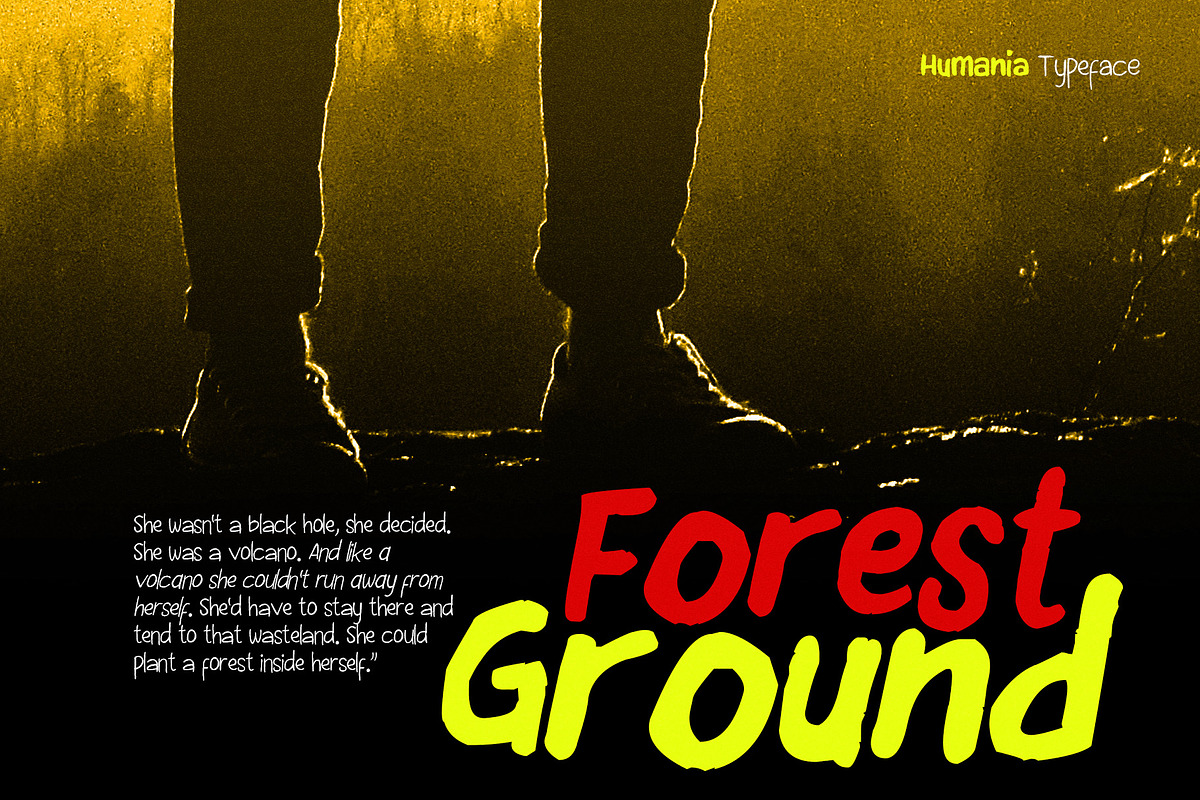 Humania - Handwriting Typeface, a Handwritten Font by HIRO.std (Photo 4 of 11)
