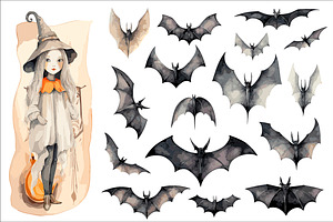 Halloween Vintage Clipart