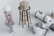 Military Mega Pack Collection 3D, an Environmental 3D Model by multimedia4ds (Thumbnail 15 of 21)
