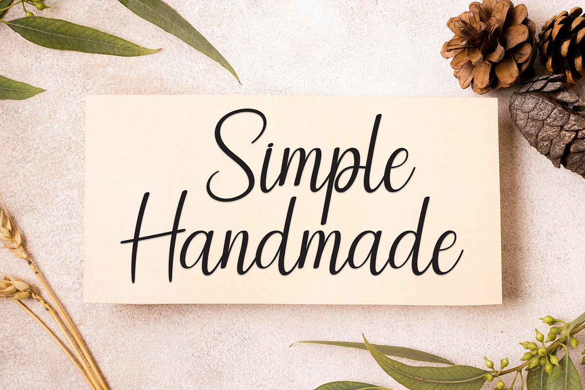 Happy Holiday | Script Font, a Handwritten Font by Scratchones (Photo 3 of 9)
