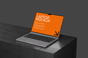 Laptop Mockup, a Mac Mockup by Lxadesign (Thumbnail 3 of 13)