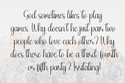 Monday | Script Font, a Handwritten Font by Scratchones (Thumbnail 6 of 8)
