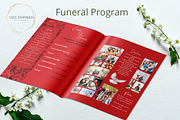 Red Roses Funeral Progam, a Brochure Template by Feel Inspired Digitals (Thumbnail 3 of 6)