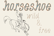 Horseshoe Thin, a western script, a Handwritten Font by Eryn Rose Design (Thumbnail 2 of 14)