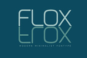 Flox, a Sans Serif Font by rulihoki studio (Thumbnail 1 of 4)