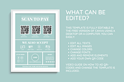 Green Scan to Pay Sign, a Flyer Template by SunshineStudioBoutique (Thumbnail 4 of 10)