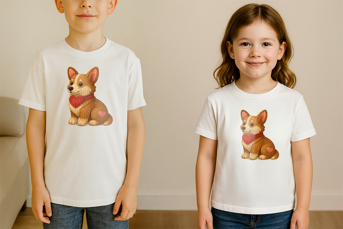 Faux Crochet Corgi PNG Valentine Dog, an Animal Illustration by Craftsbeefy (Photo 4 of 5)