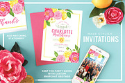 Summer Citrus Flower Graphic Kit, an Illustration by Relish Designs (Thumbnail 2 of 6)