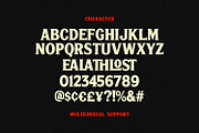 Calfimer Masquet Bold Retro Serif, a Serif Font by Maulana Creative (Thumbnail 7 of 7)