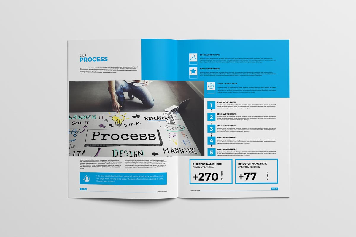 Annual Report Brochure, a Brochure Template by New Lines (Photo 11 of 11)