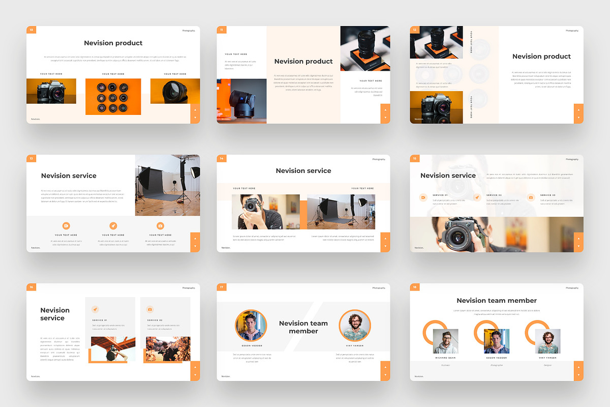 Nevision - Photography PowerPoint, a Presentation Template by BeadyLab (Photo 3 of 6)