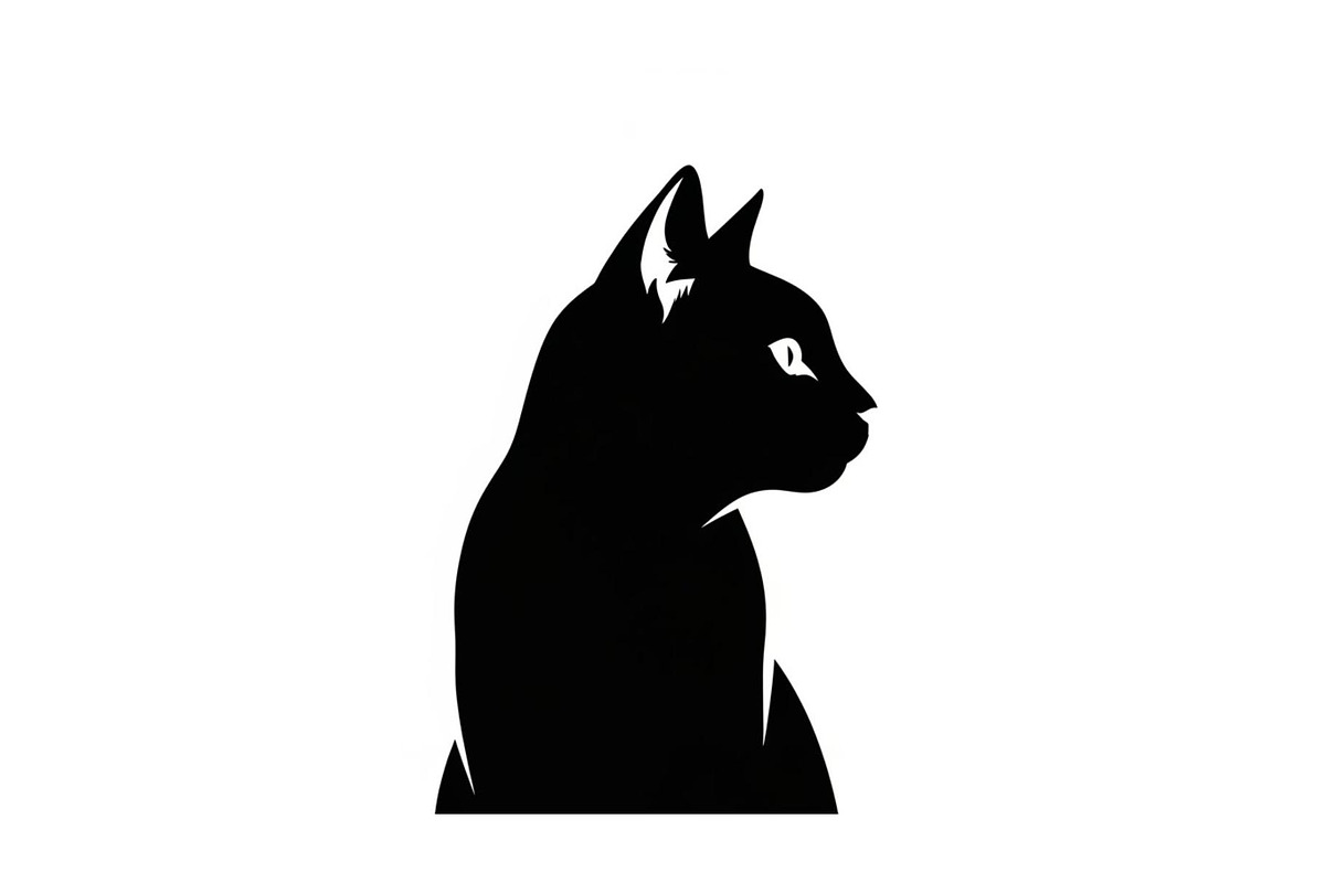 Cool Cat Silhouette Vector Bundle, an Illustration by Designs_River (Photo 20 of 51)