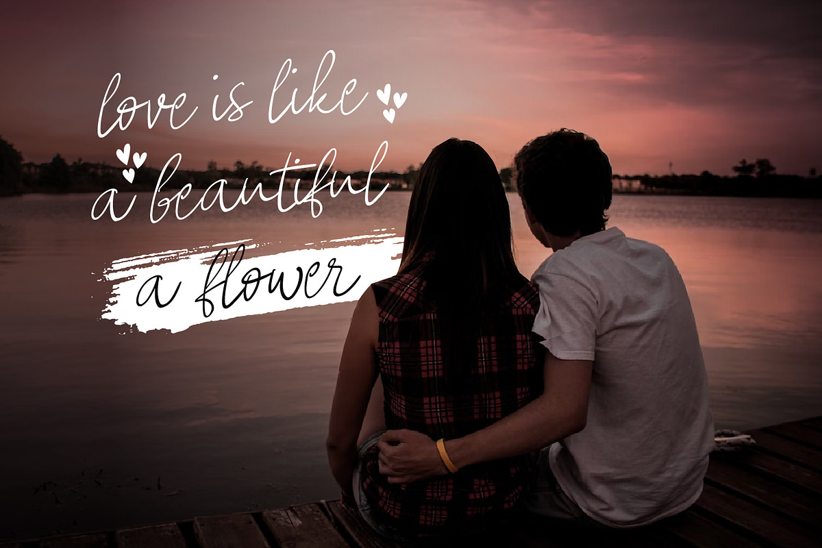 Burjuis - Modern Script fonts, a Script Font by Nahar_std (Photo 3 of 7)