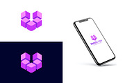 Flat Modern Cube Logo Design, a Branding & Logo Template by Artnivora.Std (Thumbnail 3 of 4)