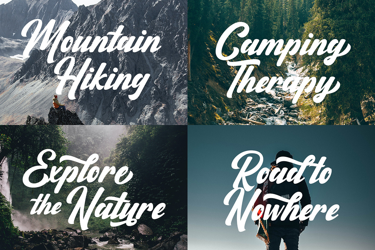 Mailgets // Bold Script Font, a Script Font by MJB Letters (Photo 8 of 9)