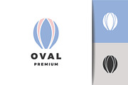 Modern Abstract Oval Logo Design, a Branding & Logo Template by mesuka (Thumbnail 2 of 2)