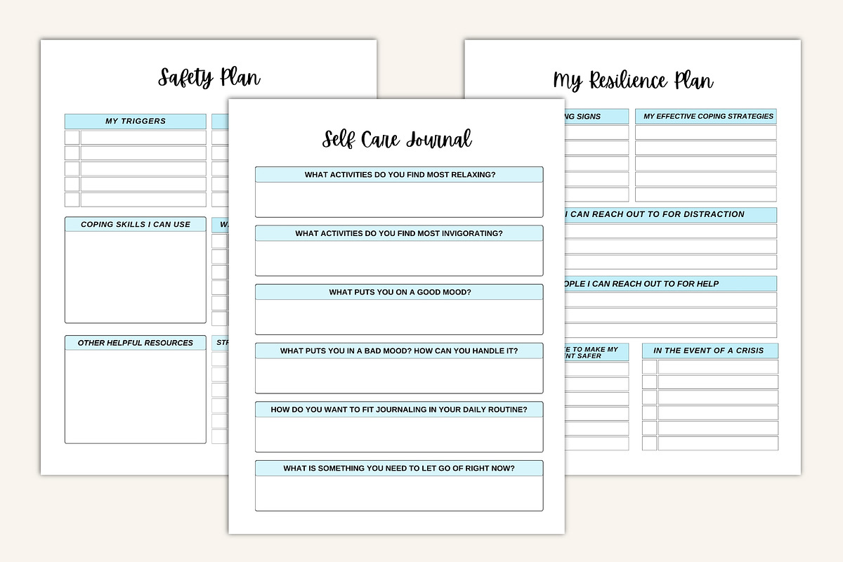 Anxiety & Depression Workbook preview 6