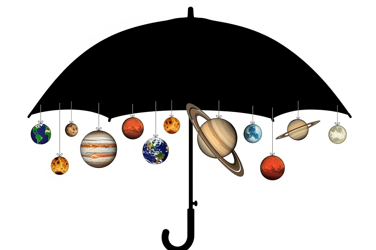 Celestial Umbrella Bundle, an Illustration by yasushie (Photo 10 of 31)