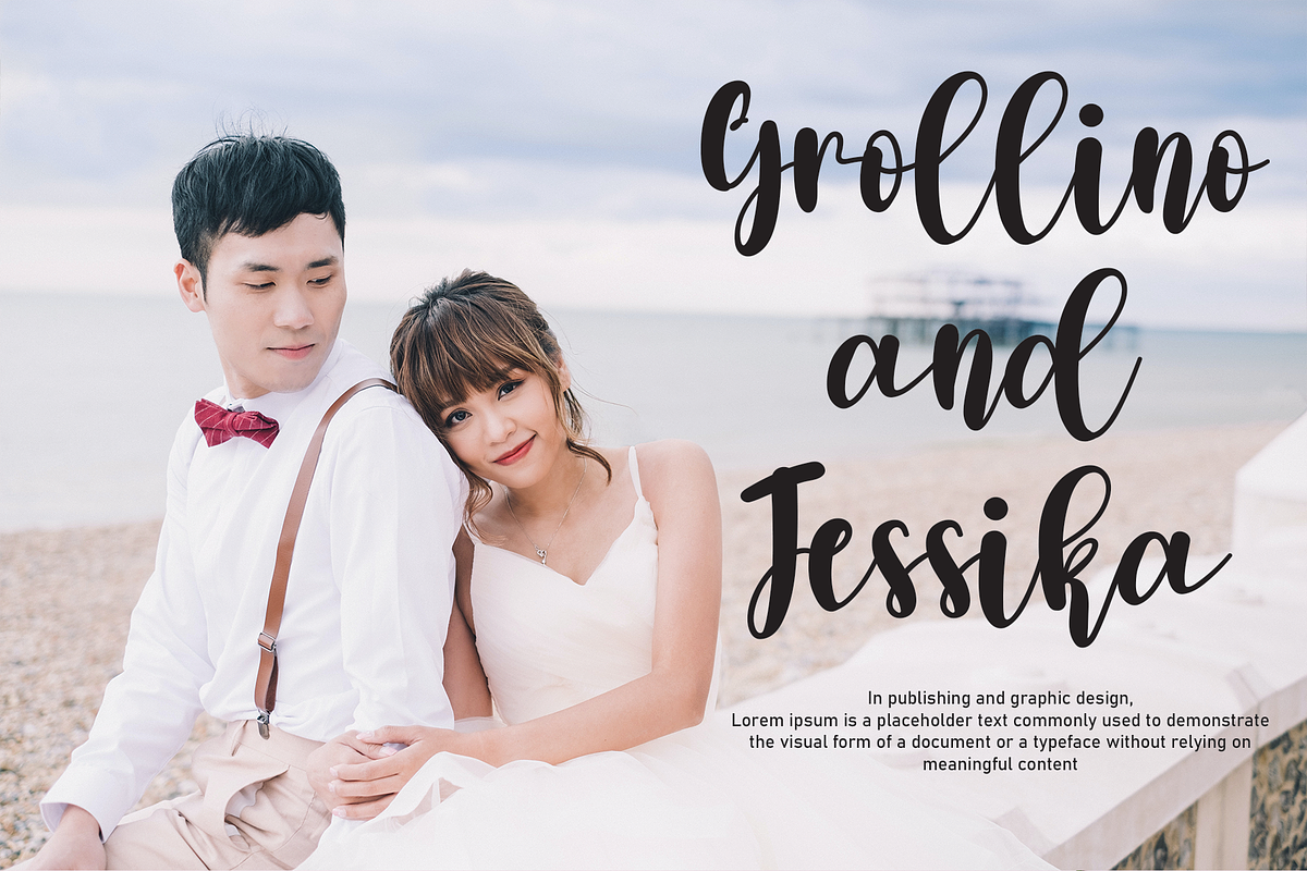 Melonita | Script font, a Script Font by Scratchones (Photo 8 of 8)