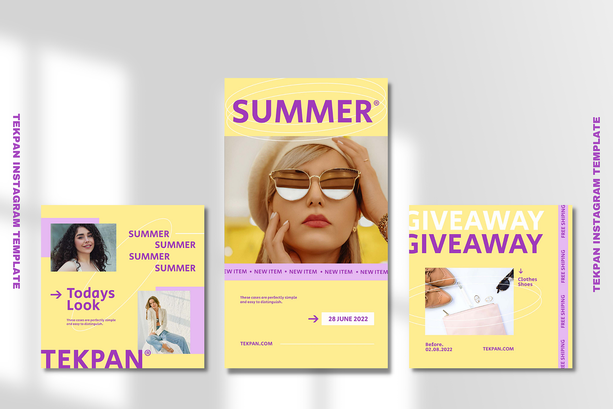 Tekpan Instagram Template, a Social Media Template by Aji Gallery (Photo 12 of 17)