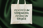 Emerald Crown - Stylish Sans, a Sans Serif Font by Fikryal Studio (Thumbnail 11 of 12)