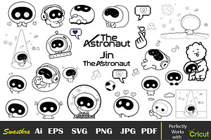35 Wootteo BTS SVG, K-pop Vector PNG