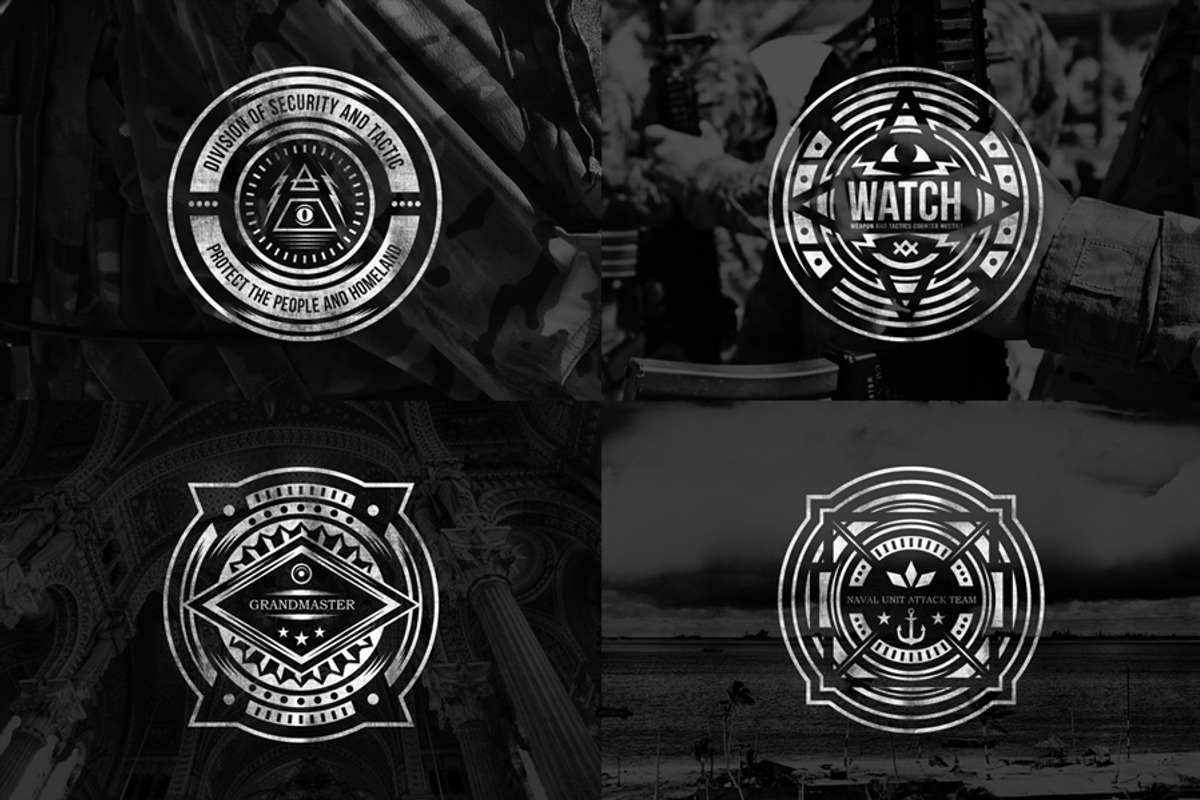 Secret Society Badges 3, an Object Graphic by TSV Creative (Photo 5 of 5)