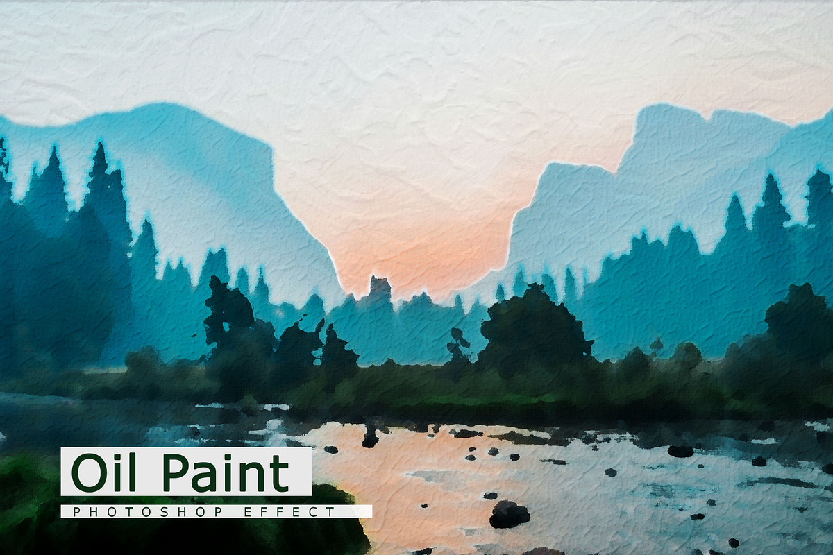 Artistic Oil Paint Effect Photoshop, an Action Add-On by liptouse (Photo 1 of 9)