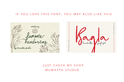 Sweet of Romantical Font, a Handwritten Font by Muwatta Studio (Thumbnail 11 of 11)