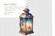Watercolor 4th of July Kids Clipart, a Decorative Illustration by MockupWizard (Thumbnail 4 of 5)
