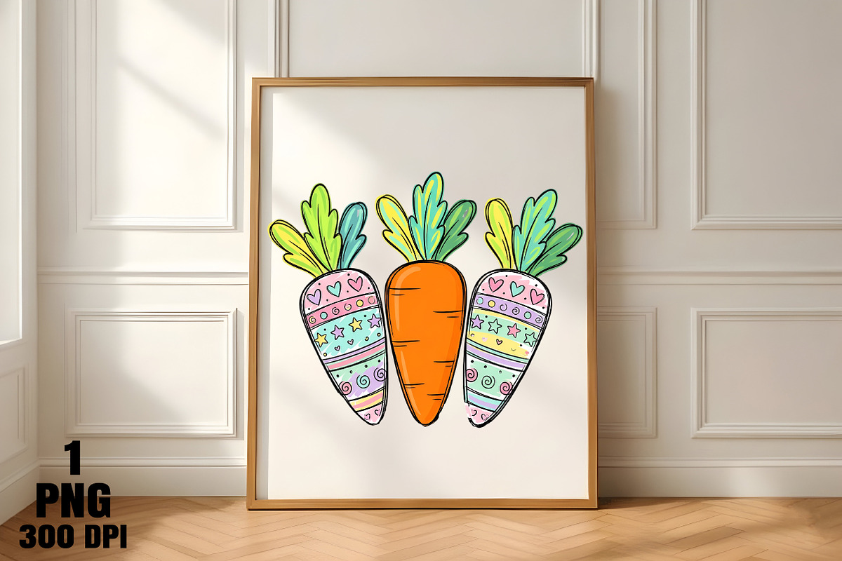 Custom Easter Carrot Png, an Illustration by Daily.Designs (Photo 4 of 5)