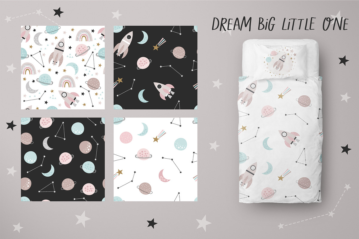Star Light Children's Collection, a Pattern Graphic by Renata Chizhikova (Photo 4 of 10)