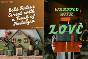 Velvet Advent Christmas Bold Script, a Script Font by Struvictory.art (Thumbnail 2 of 9)