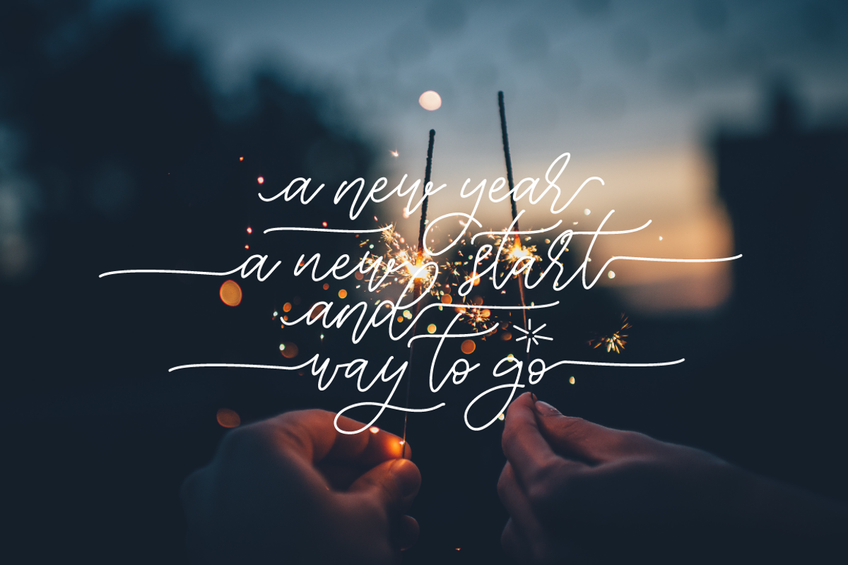 Biolatesha Calligraphy Font preview 4