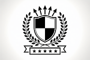 Royal Shield Logo Template Vector, an Illustration by Amazin_art (Thumbnail 16 of 18)