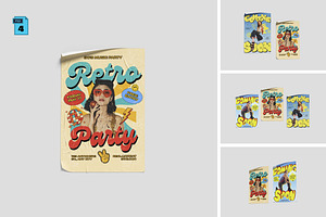 Poster Mockup For Branding, an Advertising Mockup by AnasStudio