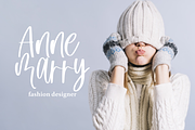 Winter Cloud - Handwritten Font, a Script Font by Fikryal Studio (Thumbnail 6 of 9)