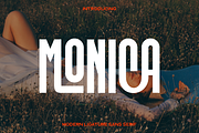 Monica - Modern Sans Serif, a Sans Serif Font by Luna Shop (Thumbnail 1 of 6)