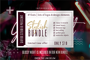 Glossy Night - Luxury Handbrush Font, a Script Font by 50Fox (Thumbnail 3 of 16)