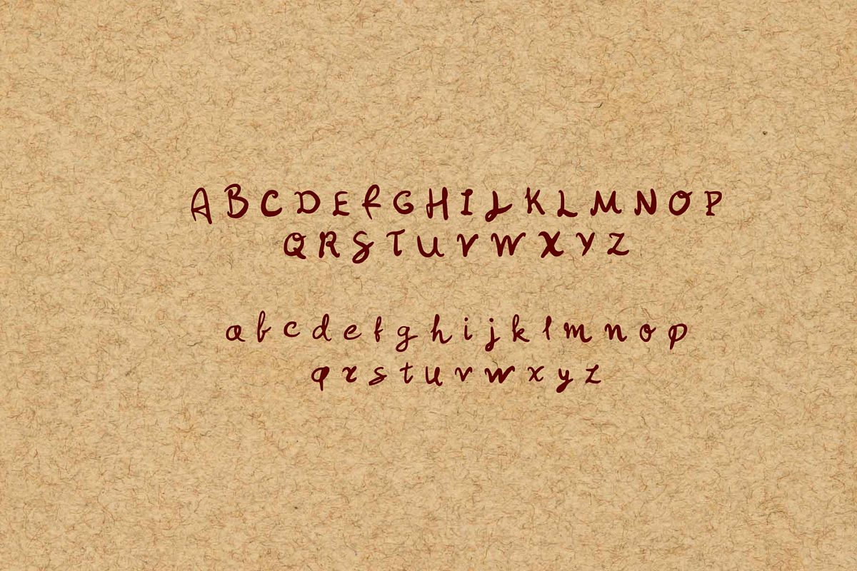 Balou Handwritten Font preview 2