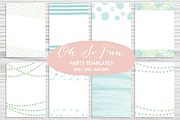 Trendy Invitation Templates, an Invitation Template by Pixejoo (Thumbnail 1 of 3)