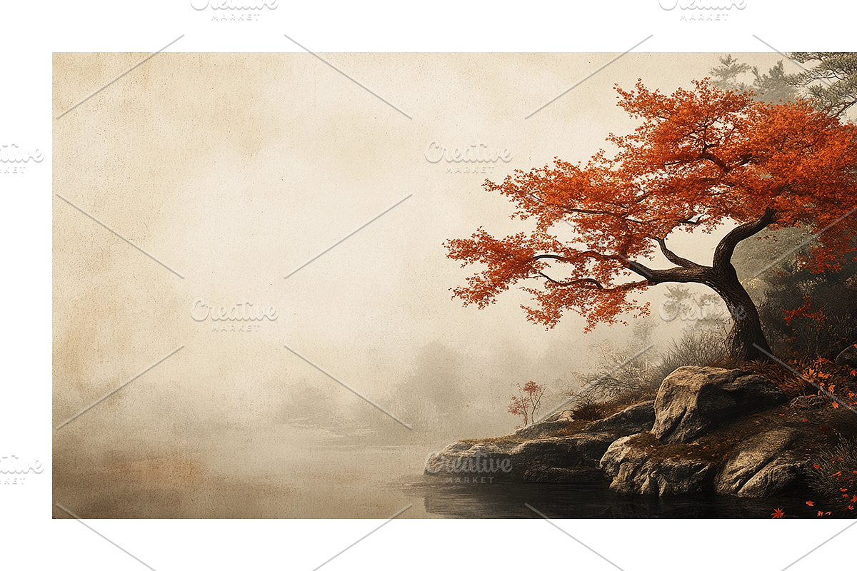 Zena Collection · Zen Landscapes, a Decorative Illustration by milatovar (Photo 6 of 16)
