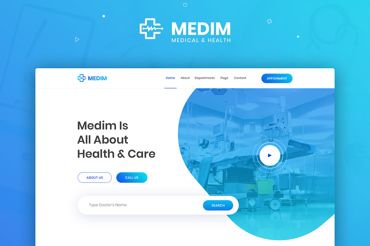 Medim - Health & Medical WP Theme, a WordPress Template by VLThemes (Photo 3 of 5)