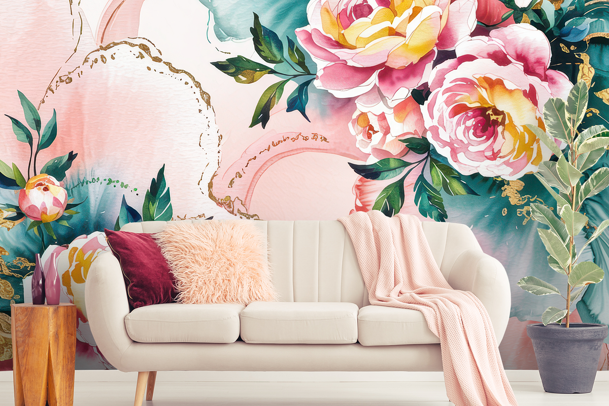Inky Petals, a Background Graphic by Curve Design (Photo 4 of 7)