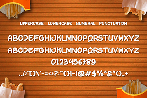 Junk Food Font