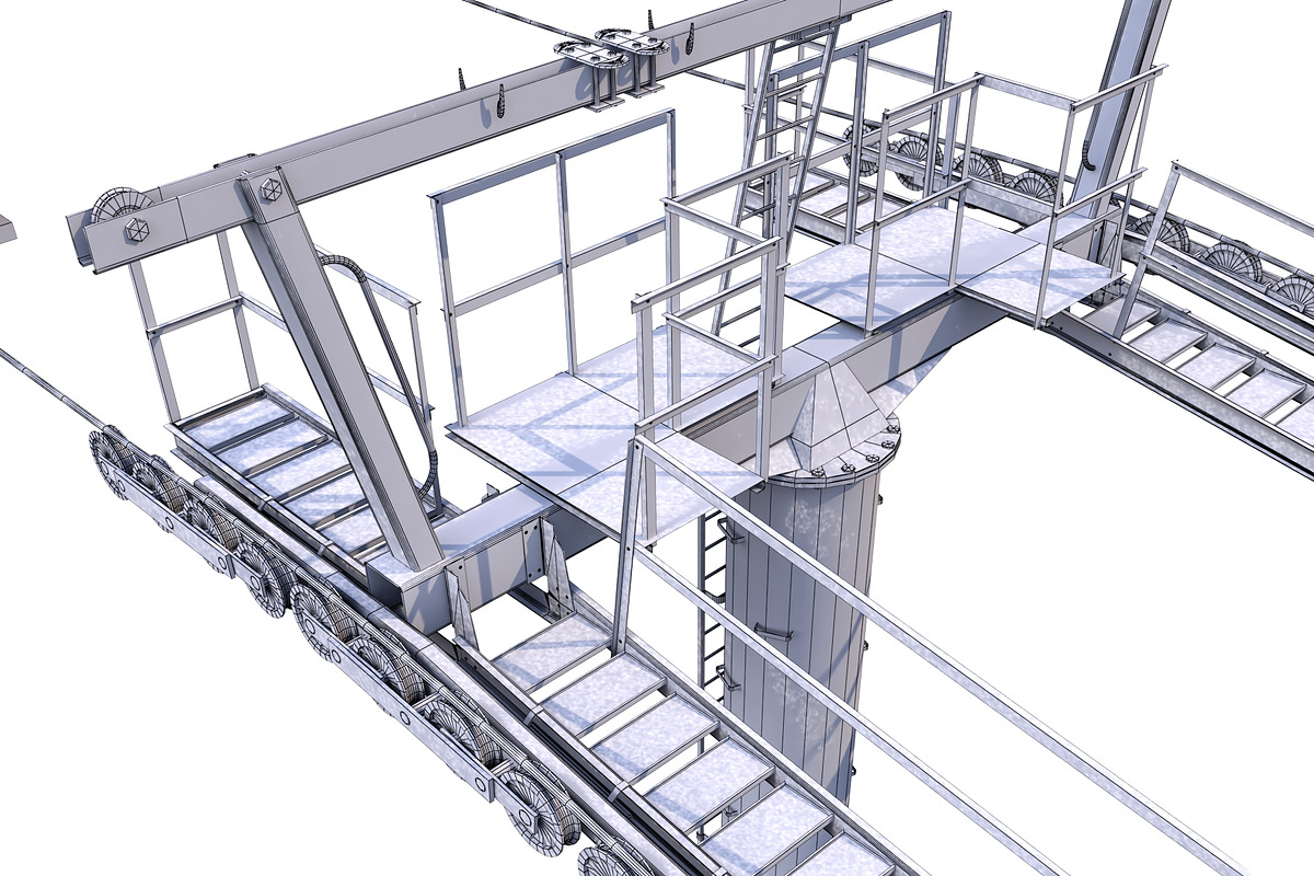 Ski Lift Cableway Car, a Cars & Vehicle 3D Model by 3D Models by Obshansky (Photo 20 of 26)