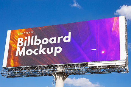Billboard Mockup v2, an Advertising Mockup by PaperMoon