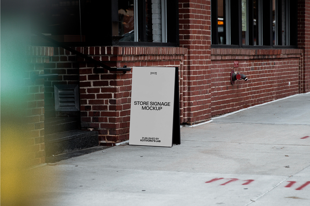 Koti Store Signage 09, a Mockup by Kotivoro (Photo 1 of 3)