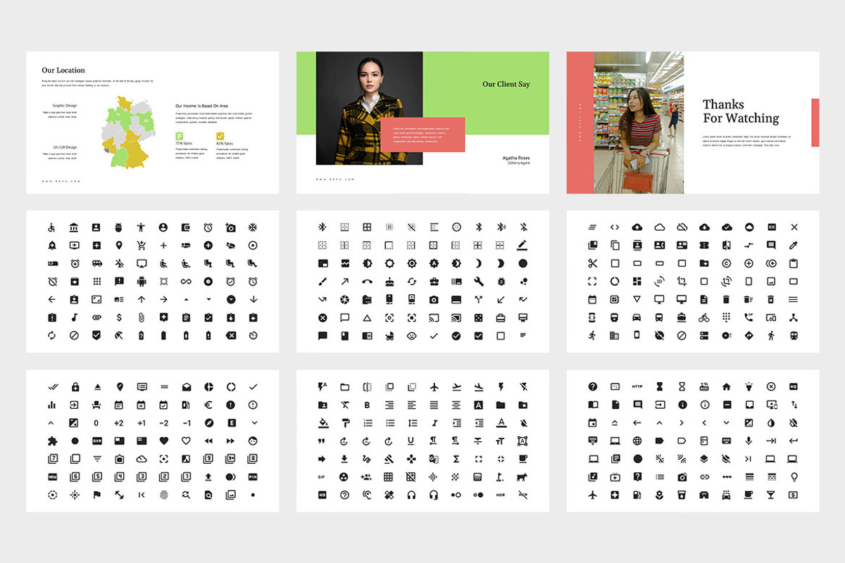 Refa : Food Retail Keynote, a Presentation Template by Punkl Camp (Photo 9 of 9)