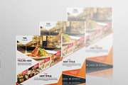 Restaurant flyer, a Flyer Template by GreenPixi (Thumbnail 2 of 3)